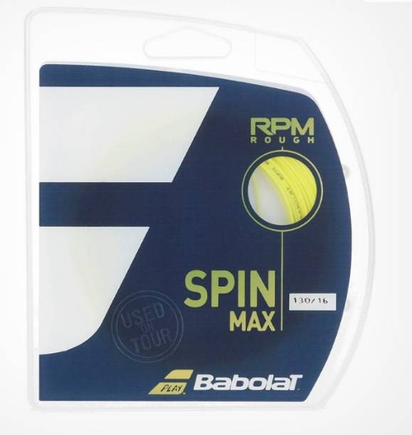 BABOLAT RPM ROUGH 12M 16 Tennis String - 39 ft