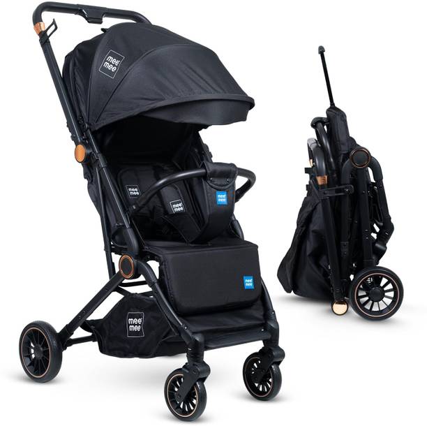 MeeMee Air Luxe Baby Stroller for 0-3 Years, Baby & Kids, Safety Harness & Basket Pram