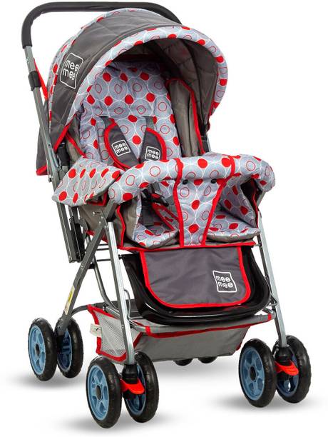 MeeMee Little Explorer Baby Stroller for 0-3 Years, Baby & Kids, 5 Point Safety Harness Pram