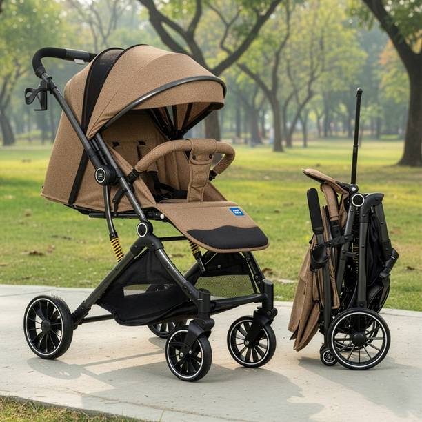 MeeMee Easy Move Baby Stroller with Reversible Handle | EN Certified Lightweight Pram