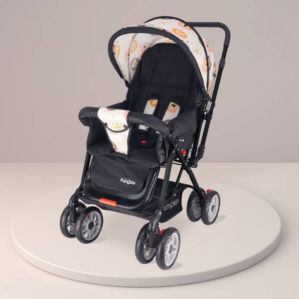 LITTLE Pumpkin Kiddie Kingdom Baby Pram for 0 to 3 Years Infants Stroller