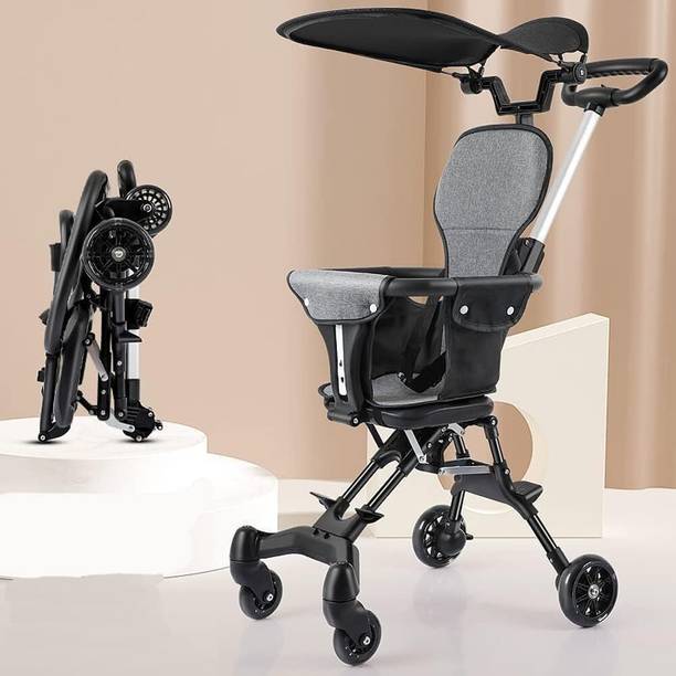 Flipco Lightweight Baby Stroller, Easy One Hand Fold, Travel Ready, Adjustable Stroller