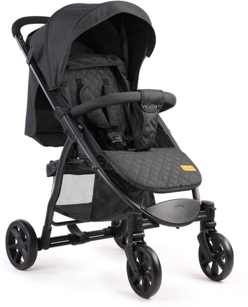 LuvLap Primo Baby Stroller / Pram with 5 point Safety Harness Stroller