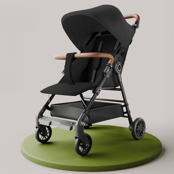 StarAndDaisy Baby Stroller for 0-3 years Newborn & Toddler, 360° Swivel Lockable Front Wheel Stroller