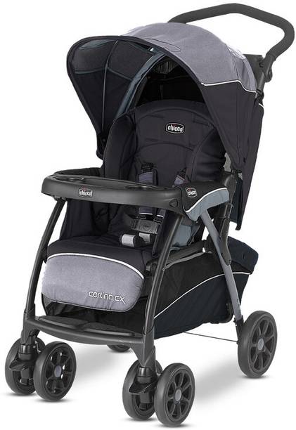 Chicco Cortina Cx Stroller Jet Black Stroller