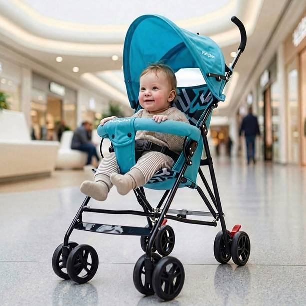 LITTLE Pumpkin Kiddie Kingdom Baby Stroller Buggy – Stroller (Blue) Buggy
