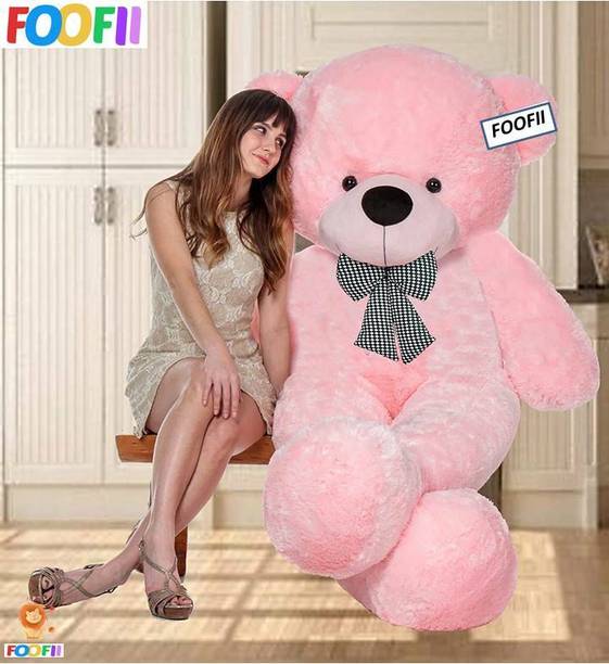 FOOFII 4 Ft. Super Soft Pink Color Premium Teddy Bear For Gift To Someone Special  - 120 cm