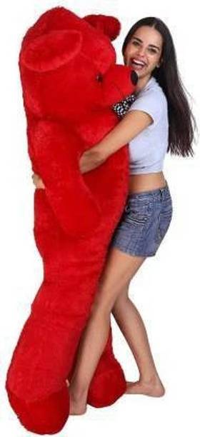 Chief Rate 3 Feet Large (Seeting) Cute Soft Teddy Bear For Gift & Bithday Partys Other - 91.5 cm (Red)  - 91.5 cm