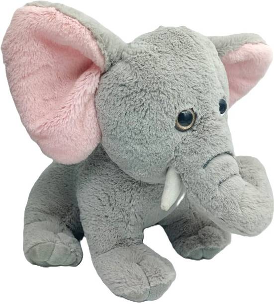 Natkhat Ele MonkeyDark Gray-30cm  - 28 cm