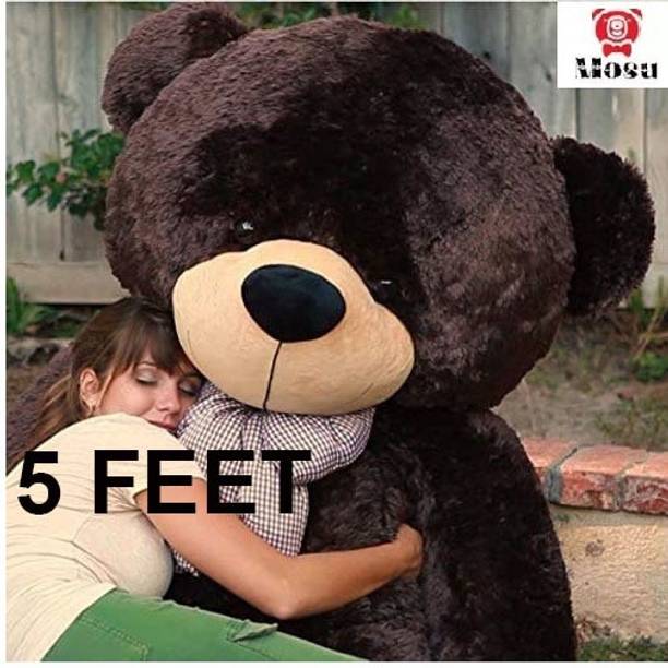 MOSU 5 Feet Coffee Super Soft Huggable Teddy Bear for Girlfriend/Birthday Gift  - 60 inch