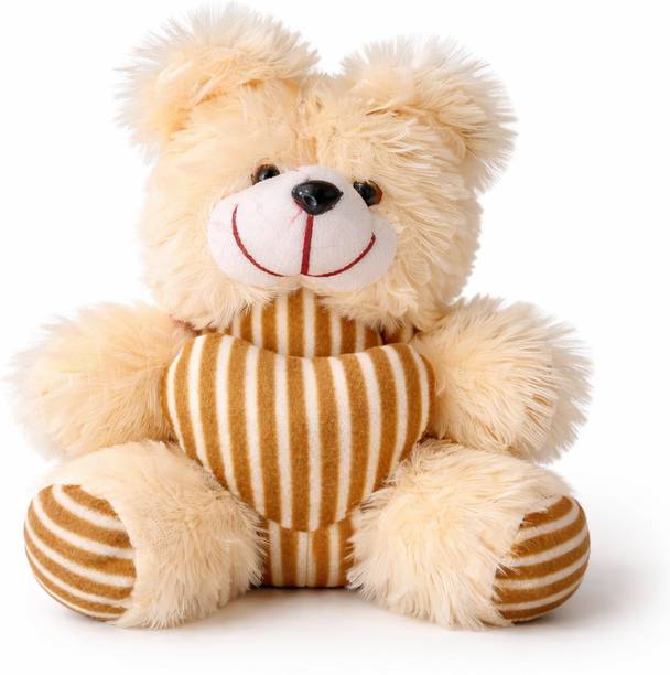 blackoasis CuddleJoy Beige Teddy Beart Soft Toy (25 cm) – Ultra Soft Plush Hear  - 25 cm