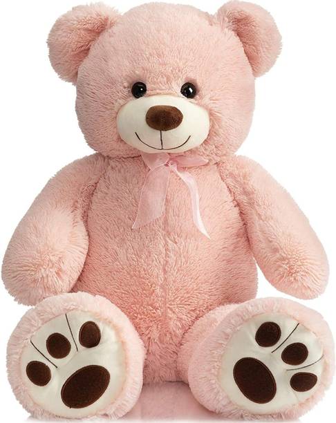 CLICK4DEAL Soft lovable hugable cute teddy bear Pink (best for someone special)  - 122 cm