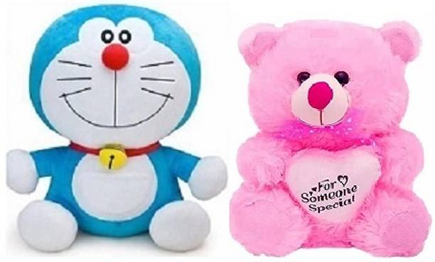 MHK Doremon & Mono Soft Stuffed Toy - 18 cm