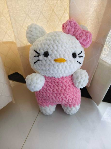 crochetmagicircle Hello Kitty  - 12 inch