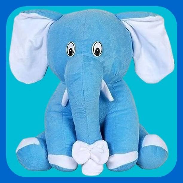 Swarah Collections Elephant Stuffed Toy For Kids-1  - 35 cm