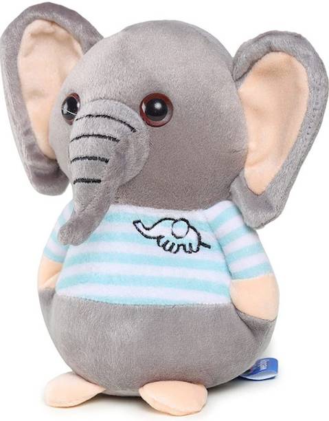 Jahnvi Toys Soft Animal Plush Elephant Toy  - 20 mm