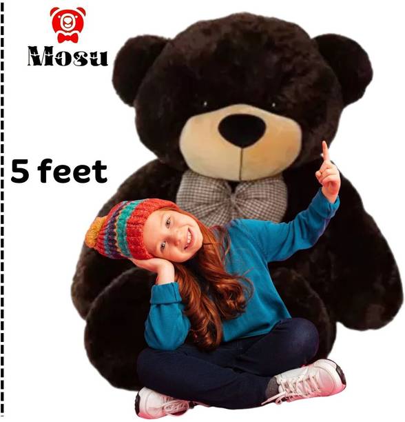 MOSU Giant Skin Friendly Teddy Bear for Girlfriend/Birthday Gift/Girl 5 FEET  - 152 cm