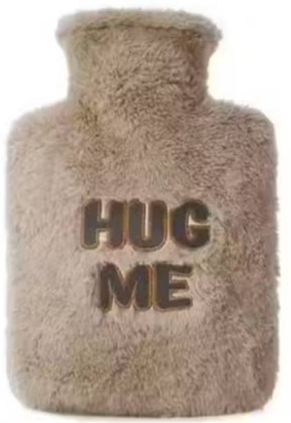 Anidhi Stitch Cartoon Teddy Bear Gray with Integrated Hot Water Bag - 30 cm