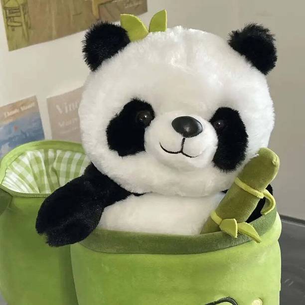 VibeFly Bamboo Panda soft toys for kids girls  - 30 cm