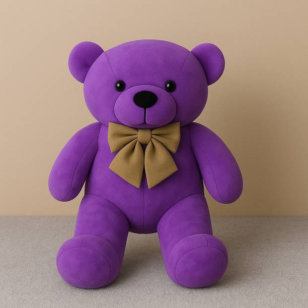 pandaabee BigLoveBear 012 | 5ft Purple Soft Toy | Giant Teddy Gift  - 92 cm