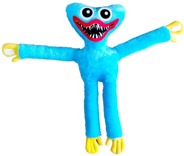 TechMax Solution Blue Scary Cute Doll Toy  - 30 cm