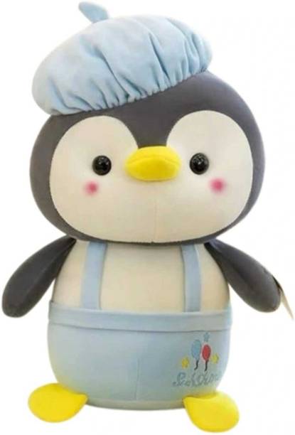 LEGAL LOVE cap penguin soft toy - 25 cm (Blue)  - 25 cm