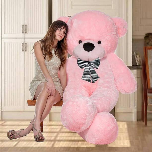 Tedstree 3 feet pink teddy bear most beautiful teddy and cute and teddy anniversary gift  - 95.64 cm