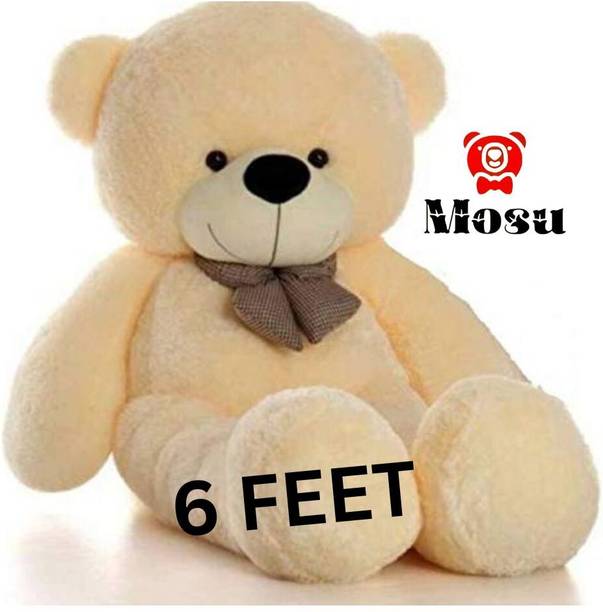 MOSU Soft Stuffed/Fluffy/Huggable Cute Teddy Bear for Kids and girls (6 feet) - 189 cm