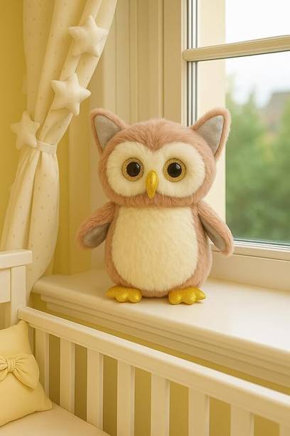 Prime Nest Store Owl Soft Toy | Stuffed Plush Bird Toy for Boys & Girls | Best Birthday Gift  - 26 cm