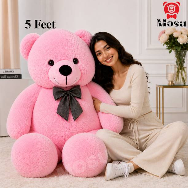 MOSU Premium Plush Pink Teddy Bear 5 Feet Soft Toy for ...