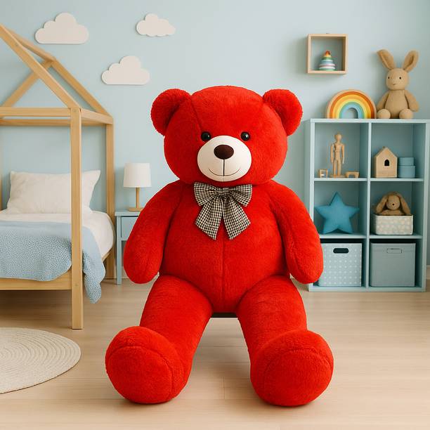 LEGAL LOVE Adorable Giant 5ft Red Teddy Bear Model 040  - 92 cm