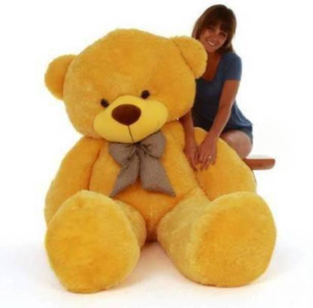 huge laugh Giant 5-Foot Yellow Teddy Bear - Cuddly P  - 60 inch