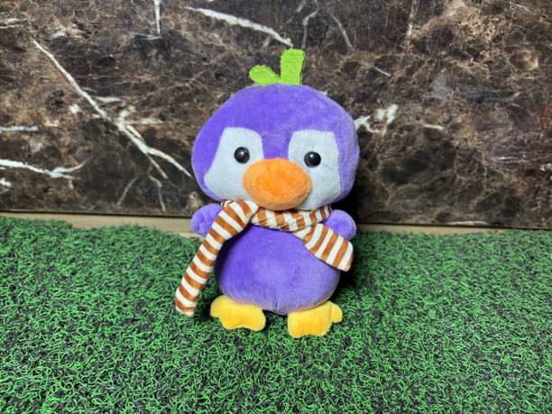 TRISHON ENTERPRISES Snow Penguin Plushie Toy Gift for Birthdays & Special Occasions Girls and Adults  - 10 cm