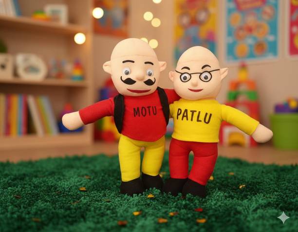 NV12 COLLECTIONS Cartoon Character Plush Soft Toy for Kids  - 38 cm