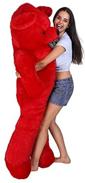 MOLAP 3 Feet red Teddy Approx 90 cm High Quality 3 Feet Teddy Bear for someone special  - 90 cm