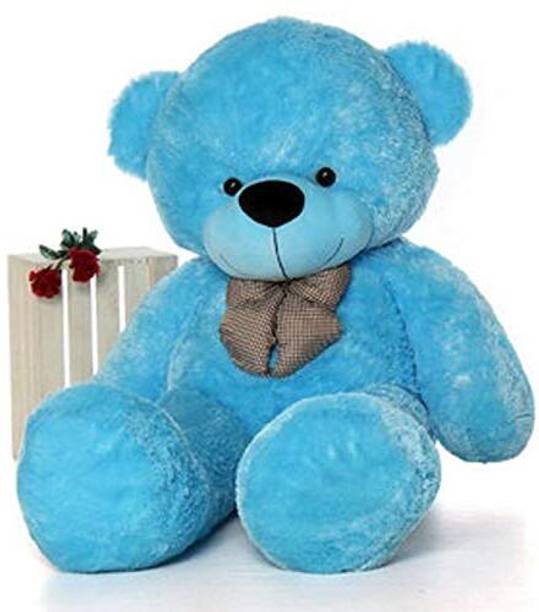 TRUELOVER 6 FEET BLUE TEDDY BEAR FOR GIFT & HUGGABLE TOY - 165CM  - 165 cm