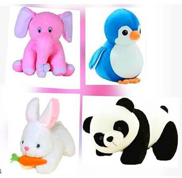 MPR ENTERPRISES Stuffed toy teddy bear for unisex children , adults playing toy Pack of 4  - 25 cm