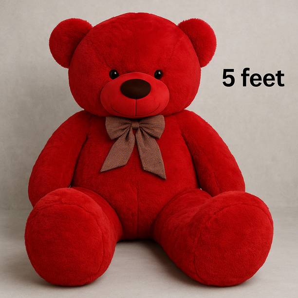 pandaabee Soft Gift 5ft Red Teddy Bear Model 084  - 92 cm