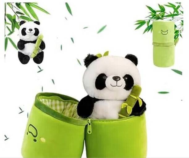 ATHRAVTOYS Bamboo Panda Soft Toys for Girls, Kids, Birthday Gift - 35 cm  - 250 mm