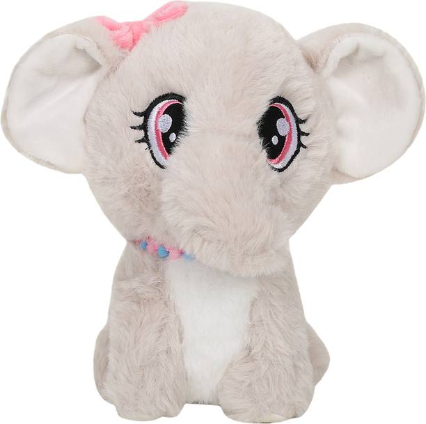 striders 8 Inch Plush Elephant with Super Soft Stuffed Animal Toy for Kids Most Popular  - 8 inch