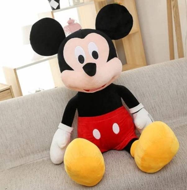Saiak Mickey Mouse Plush Toy, Soft Stuffed Animal, Birthday Gift Idea, Soft Toys  - 45 cm