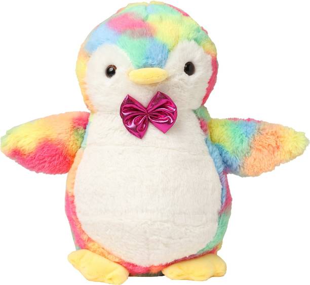 Lil'ted Snow Penguin Teddy Plush Soft Toy Cute Kids Birthday Animal Baby Boys/Girls/Gift - 35 cm