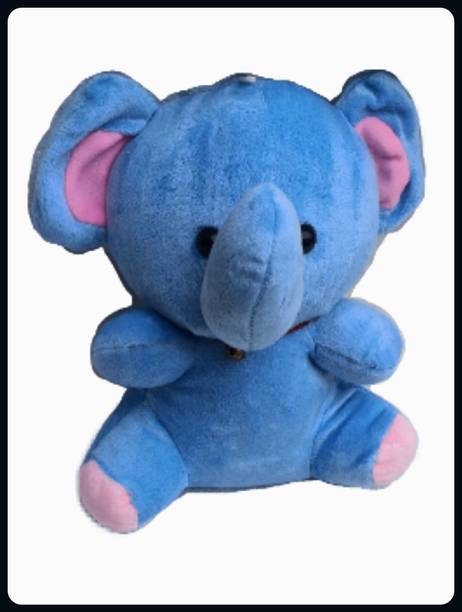 Zuku Elephant Soft Toys for Kids Girls-KIDS  - 32 cm