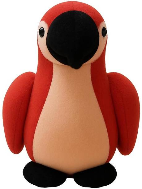 Adey Gifting Imported Parrot Plush Soft and Adorable Parrot Plush Toy for Kids & Bird Lovers - 30 cm