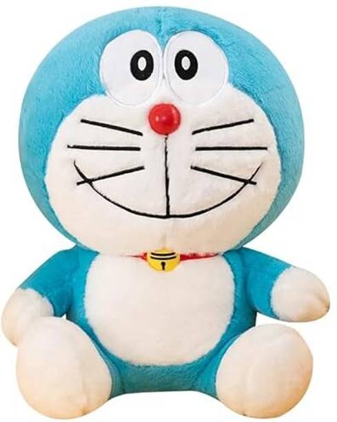 AVS Stuffed and Spongy Doraemon Soft toy  - 20 cm