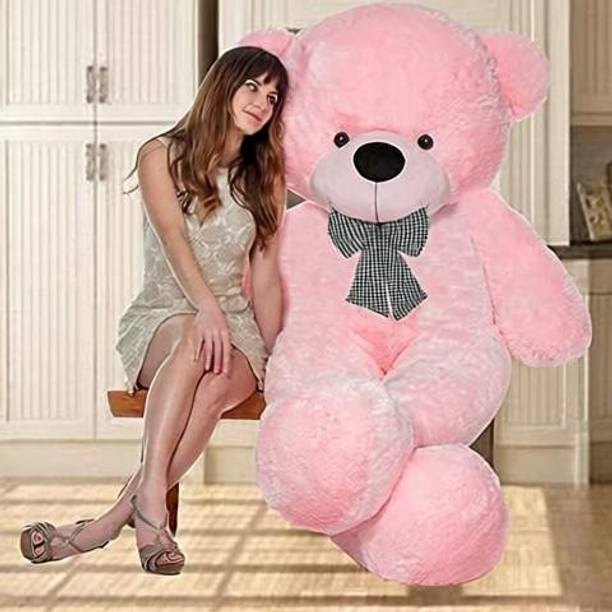 eston Teddy Bear 3 feet Pink Soft Toy | Birthday Gift for Girls/Wife, Boyfriend/Husband, Soft Toys Wedding/Anniversary Gift for Couple Special, Baby Toys Gift Items  - 90 cm