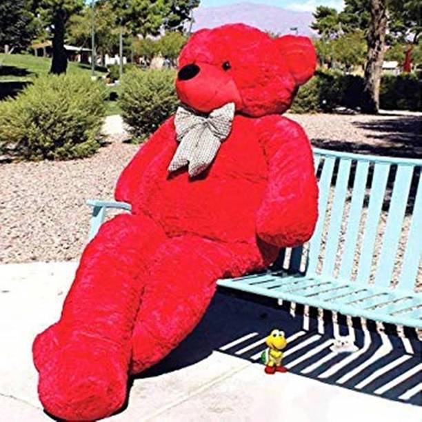 tas Teddy Bear for Your Love 6 Feet - Red Color (6ft-Teddy-Red-N) - 72 inch
