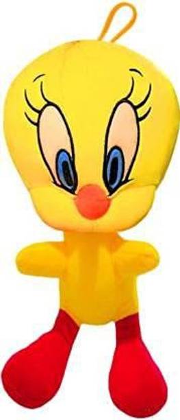 sai ji Cute Yellow Tweety Duck Stuffed Soft Plush Toy  - 30 cm