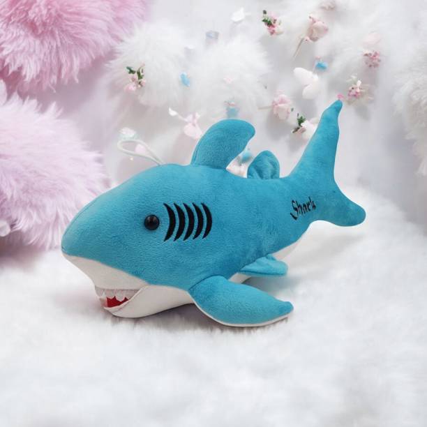 Miss & Chief Cute Shark Plush Toy  - 45 cm