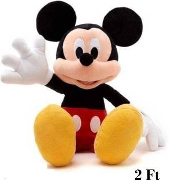 VVS TOYS 2ft Cartoon Mickey Mouse Teddy Bear Soft Toy for Kids - 60 cm